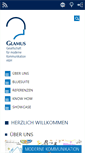 Mobile Screenshot of glamus.de